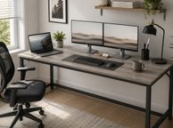 main image for ad 135cm Industrial Office Desk Narrow