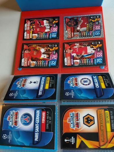 Match Attax 15/16 in Binder.  (Other seasons also)