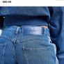 NEW Adidas Firebird Adicolor Denim Pants Image 3