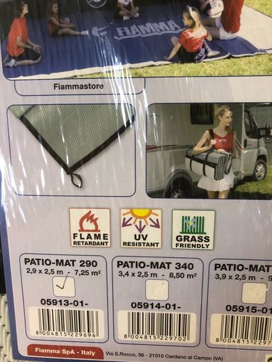 Fiamma Patio Mat 2.9m