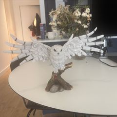 High Quality Resin Owl Statue Elegant Home Decor