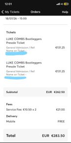 Luke Combs - 18/7/26