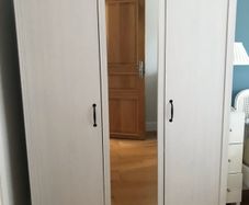 Solid white Wardrobe