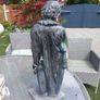 Large heavy garden statue of Beethoven, metal, D18 Image 4