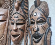 Wooden masks
