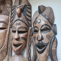 Wooden masks