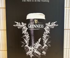 Guinness Tin Metal Sign