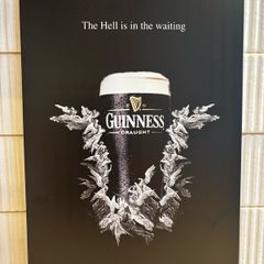 Guinness Tin Metal Sign