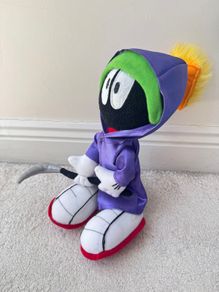 Marvin The Martian Grim Reaper Halloween Soft Warner Brothers 2002 approx. 30 cm. Used Please see photos