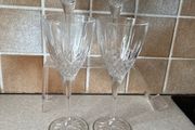 Set 4 Royal Doulton crystal Wine Goblets