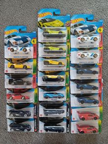 Hot wheels Ferrari, Lamborghini, McLaren, 3 euro each