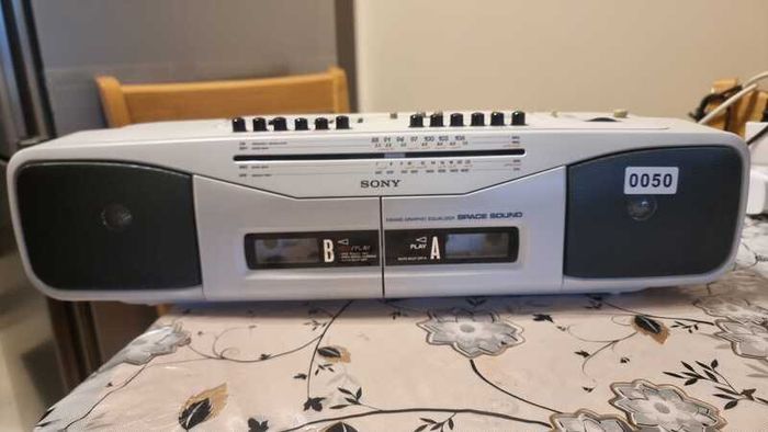 Sony CFS-W305S Portable Radio Cassette Player, sale as radio.