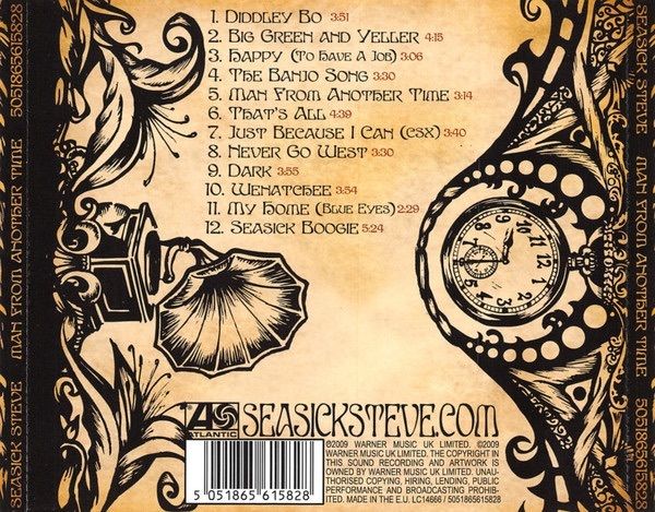 Seasick Steve  -  Man From Another Time    CD