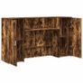 Reception Desk Smoked Oak Image 5