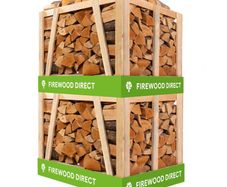 Premium Kiln-Dried Beech Firewood - Double Crate