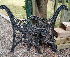 Cast Iron Bench Ends