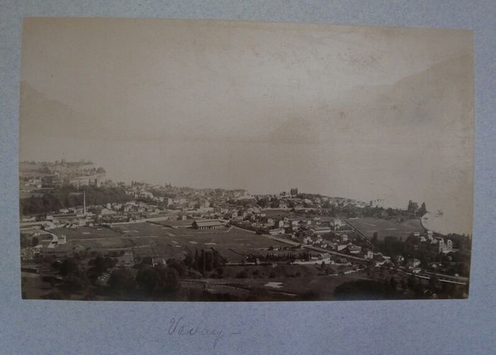 Victorian Photograph Album Photo Card Album  Antique Cabinet Card Photographs Photos ITALIA 21 Page 42 Photos