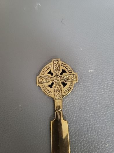 Vintage brass letter opener