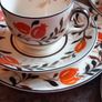 Art Deco Hand Painted Ivery Ware Tea Set Image 7