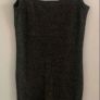Zara black dress T-shirt dress with sparkles small Image 2