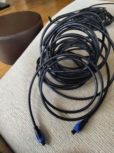 Optical cable for sale 7.5 metres
