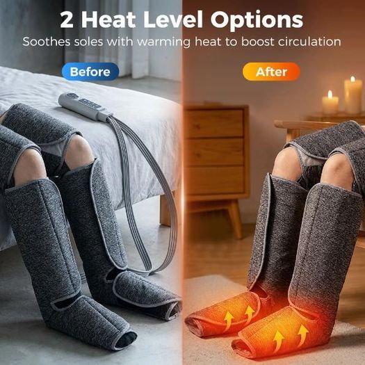 Leg Massager with Heat & Compression