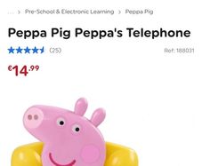 Peppa Pig Peppa's Telephone
