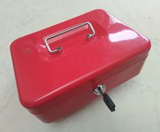 Cashbox With Key.