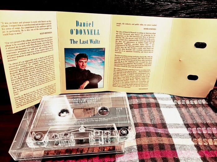 1990. Daniel O' Donnell. The Last Waltz. Cassette Tape.