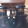 vintage binoculars and case Image 10