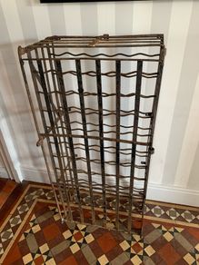 French Rigidex Wine Cage.
