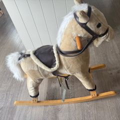 Toddler Rocking Horse Makes Horse Sounds