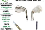 Titleist Vokey Wedgeworks Tour Issue Wedge Lw 58.K / Dynamic Gold Tour Issue S400 Stiff
