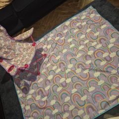 Kids chair and blanket