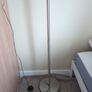 LED Floor lamp. Brushed chrome. Image 4