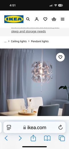 pendant light