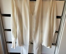 COS bow tie blouse
