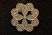 Silver Celtic Brooch