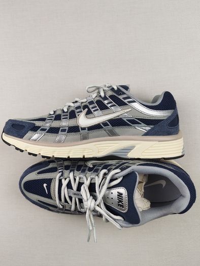 Nike P-6000 Thunder Blue Pale Ivory Slate UK 8