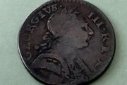Great Britain 1773 Geo III Halfpenny