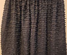 SALE! Girls' Black Ruffled Skirt