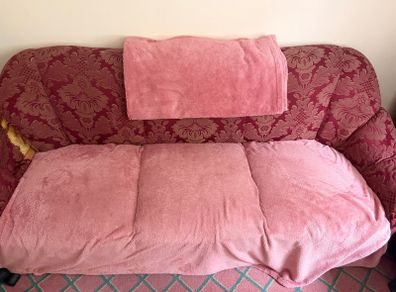 couch and 2 single arm chairs