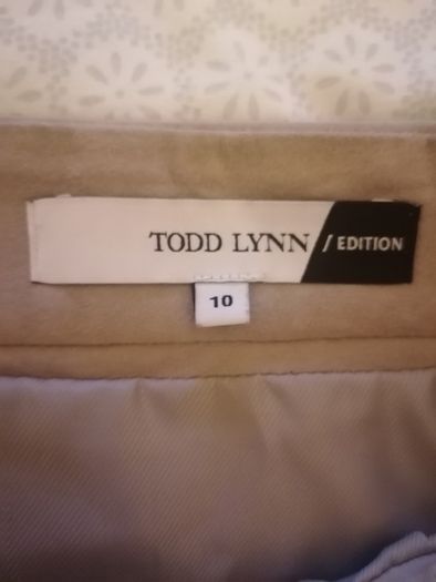 Todd Lynn Suede skirt UK 10