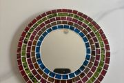 Small Glass Mosaic Mirror