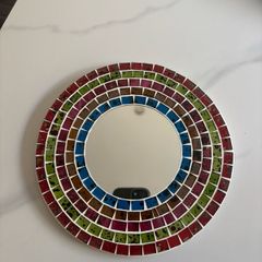 Small Glass Mosaic Mirror
