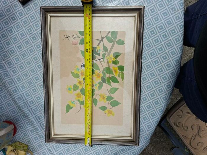 Vintage East Asian Silk Hand painting