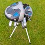 Left handed Golf Clubs with pink Spalding Bag Image 6