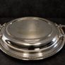 Silver-Plated Covered Serving Dish Image 6