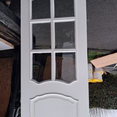 Oak double doors
