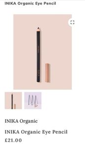 INIKA Organic Black Eye Pencil